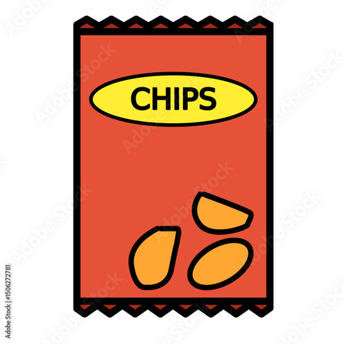 Illustration of chips packaging
