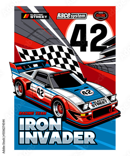 Racing Team Design Iron Invader 
