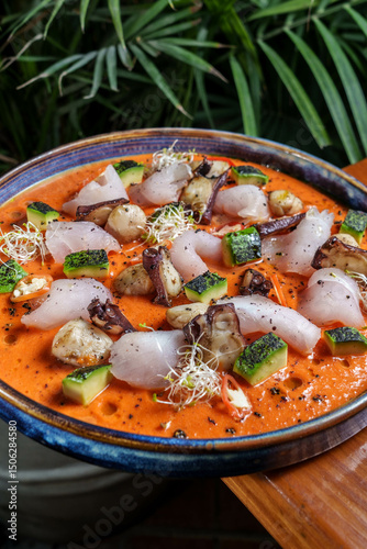 tiradito comida nikkei peru  photo