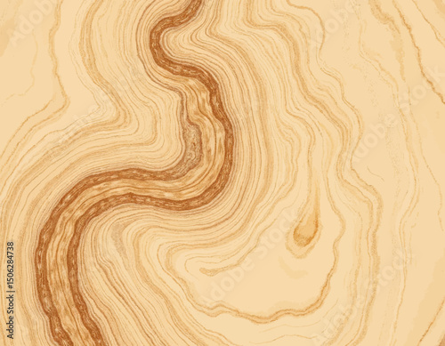 Swirling Sandstone Textures: Warm Earth Tones and Natural Patterns