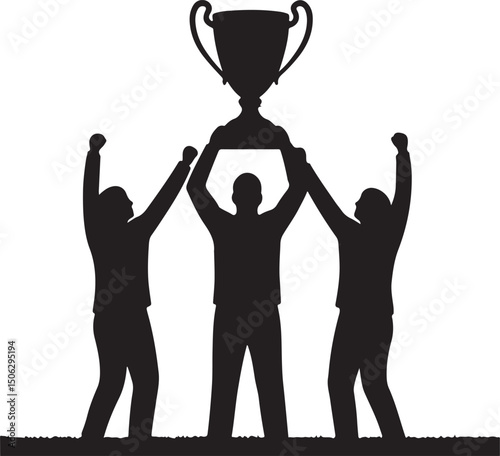 Team Victory Silhouette
