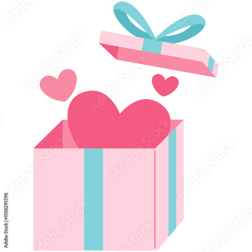 gift box with heart