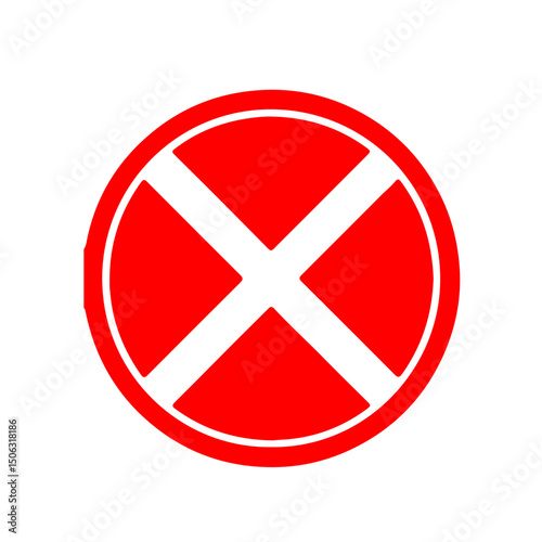 Danger sign, Caution warning signs set, stop sign, stop hand symbol, electric shock hazard warning sign radiation sign symbols