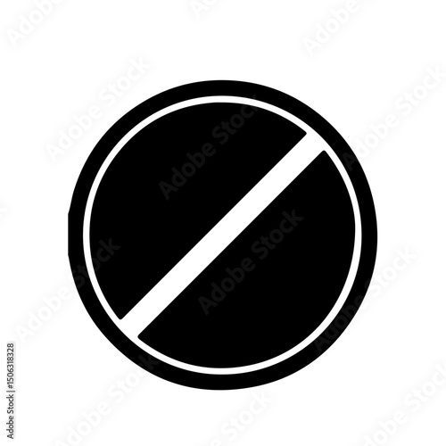 Danger sign, Caution warning signs set, stop sign, stop hand symbol, electric shock hazard warning sign radiation sign symbols