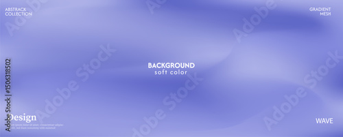 Soft bright and glowing landscape gradient background, luxurious pastel color combination, product advertisement, card, poster and website template