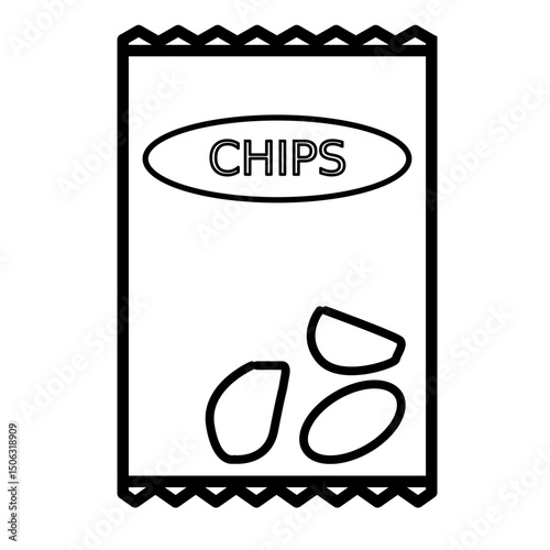 Illustration of chips packaging