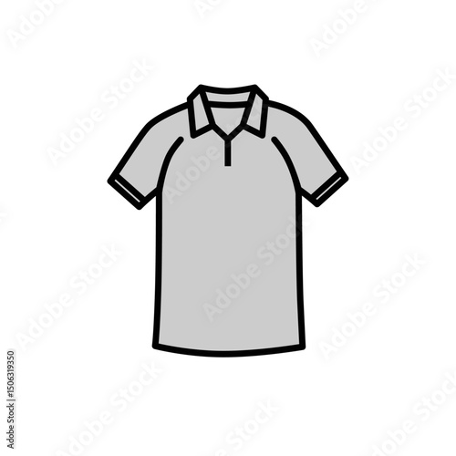 t-shirt raglan polo short-sleeve ribbed icon