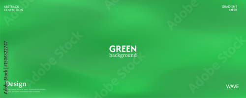 Soft and glowing natural green gradient background, luxurious pastel color combination, product advertisement, card, poster and website template