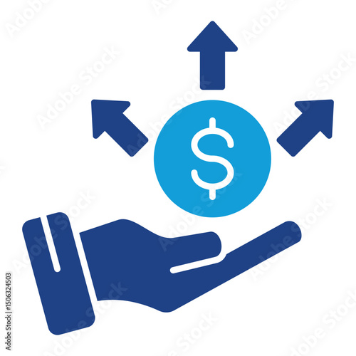 Liabilities Dual Tone Icon Element For Design