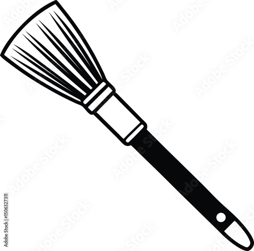 kitchen spatula isolated on white