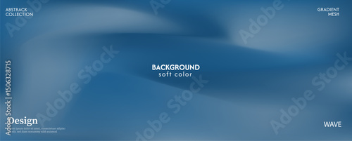 Soft and glowing dark blue gradient background, luxurious pastel color combination, product advertisement, card, poster and website template