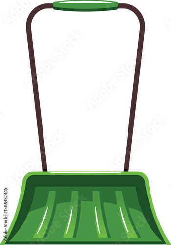 Shovel for snow removal vector illustration