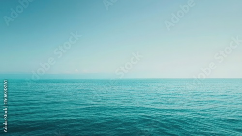 Wallpaper Mural Tranquil expanse of water under a clear sky. Torontodigital.ca