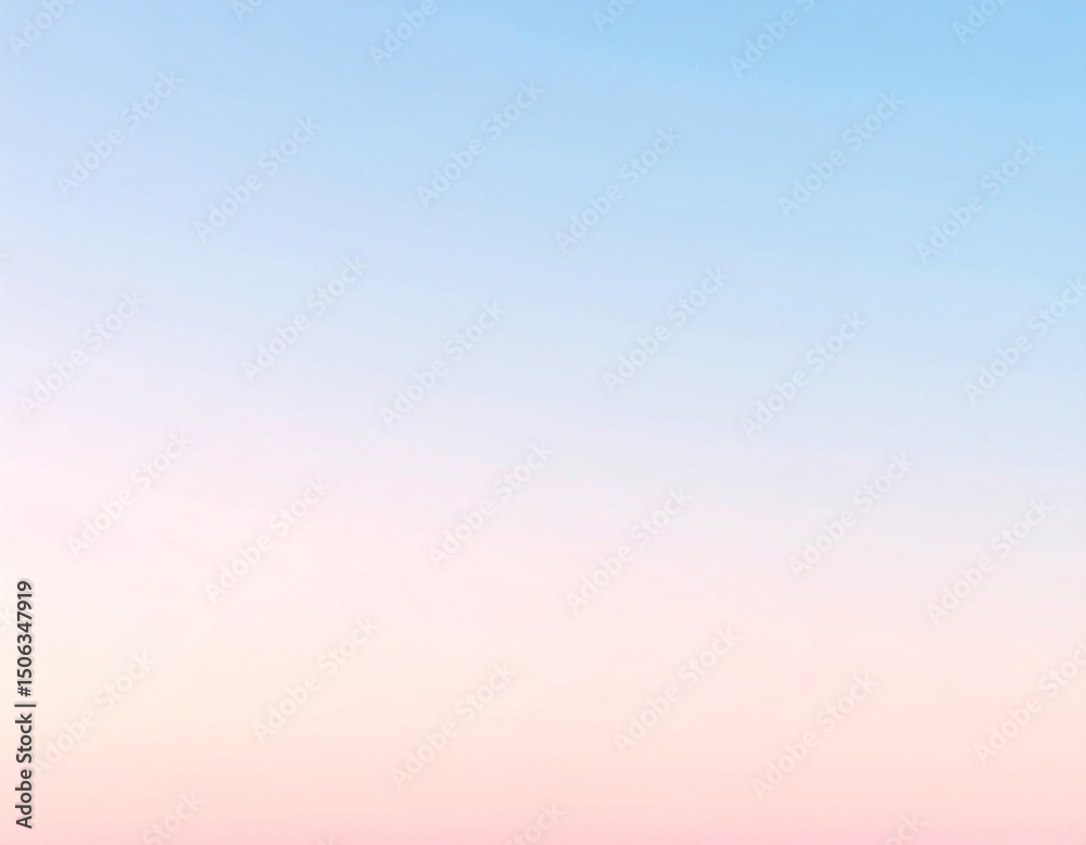 Fototapeta premium Pastel Gradient Sky
