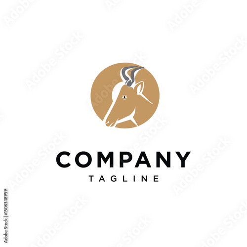 Letter O Kongoni Logo Icon Vector