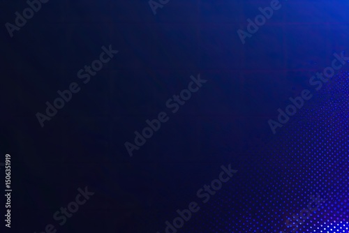 Deep blue backdrop with subtle pixelation photo