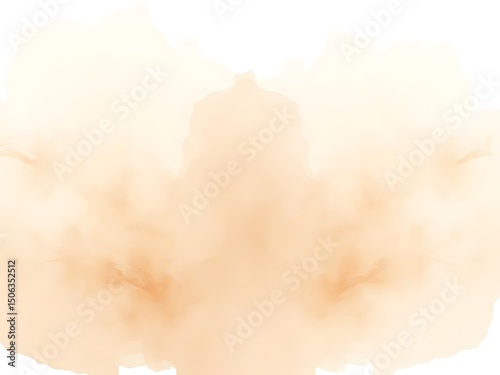 Abstract beige watercolor background texture