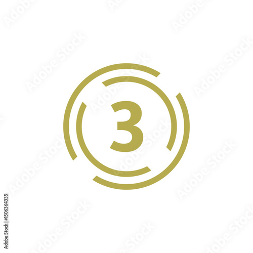 Number icon vector illustration. Infographic number icon vector. number icon vector