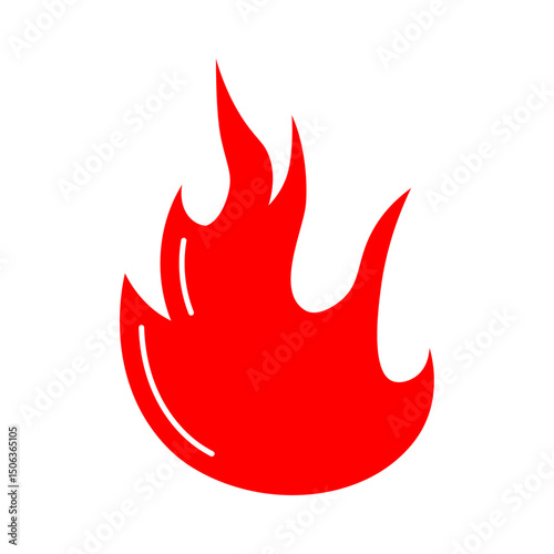Fire Flame Vector Illustration