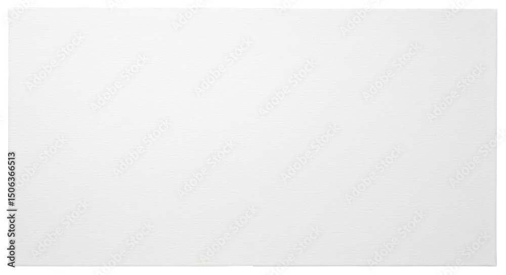 Fototapeta premium Abstract White Rectangle Isolated On Transparent Background As Illustration