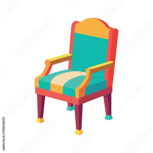 commode chair color icon