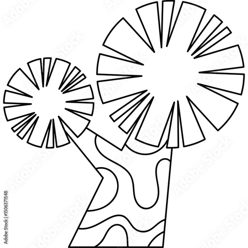 Elegant Bonsai Tree Vector for Nature-Inspired Designs