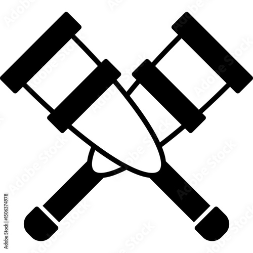 Crutches Icon