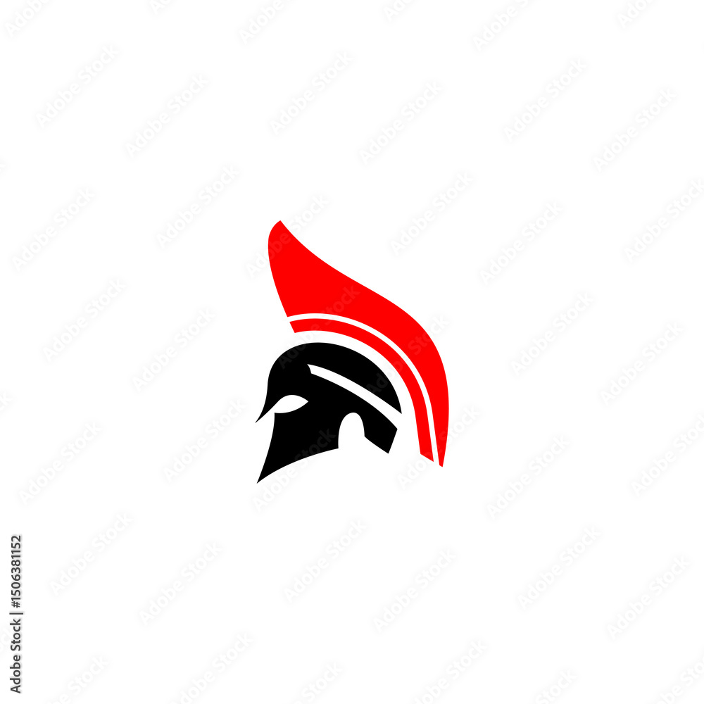 Fototapeta premium Vector logo gladiator