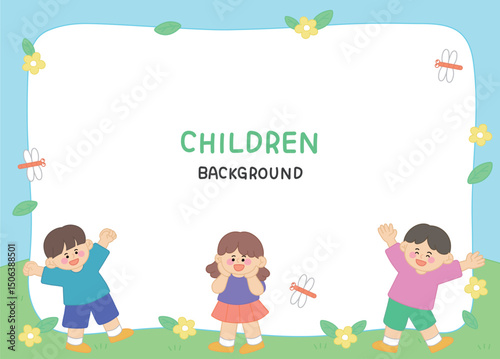 어린이 아동 유아 유치원 어린이집 학교 여름방학 체험학습 바캉스 봄 여름