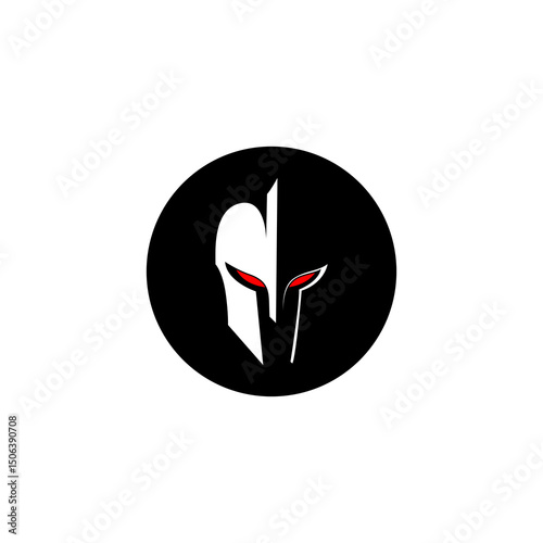 Vector logo gladiator