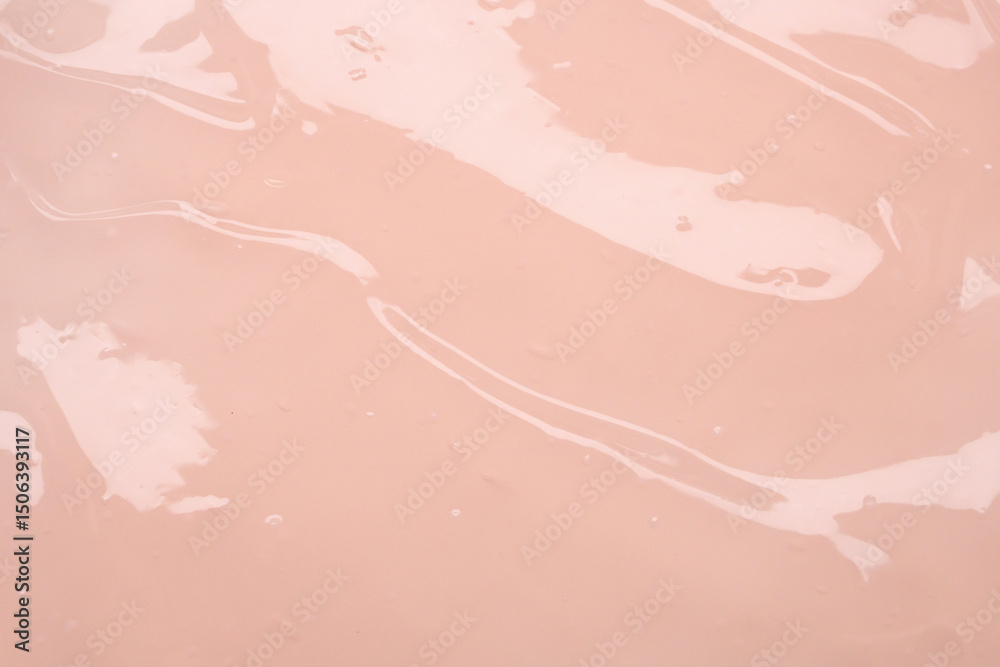 Fototapeta premium Pink lotion beauty skincare cream texture cosmetic product background