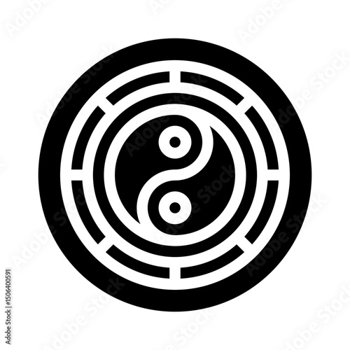 divination glyph icon