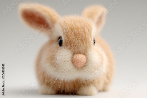 a small rabbit with a very big nose