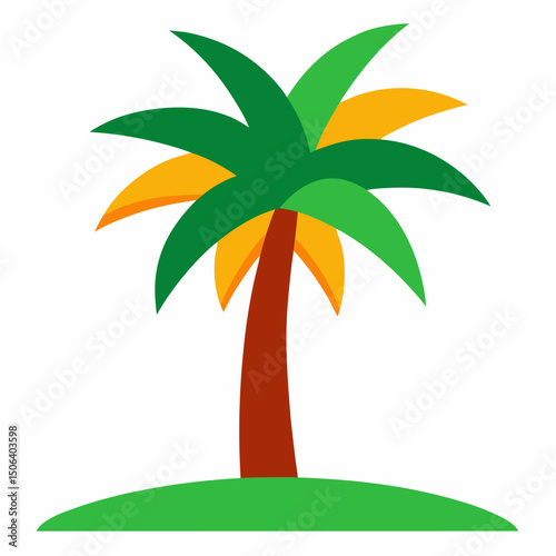 palm tree vector illustration