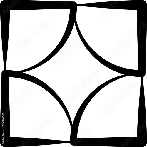Geometric shapes. Graphics design