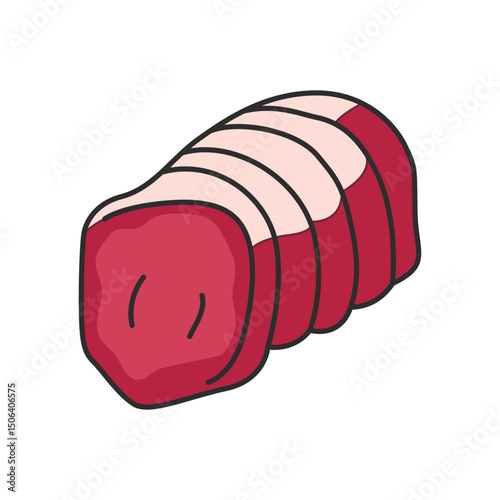 meat illustration