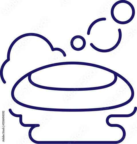 Soap Related Icon for Web Sites, Books, Cards, Apps
