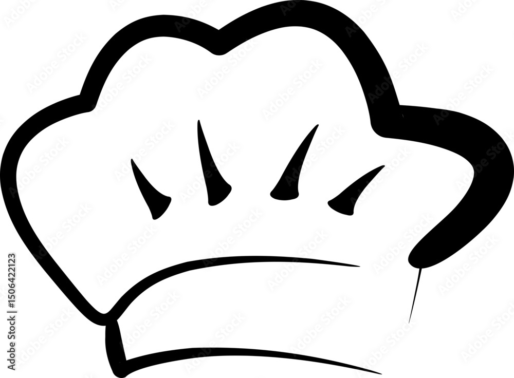 Obraz premium Chef Hat Logo Element Element