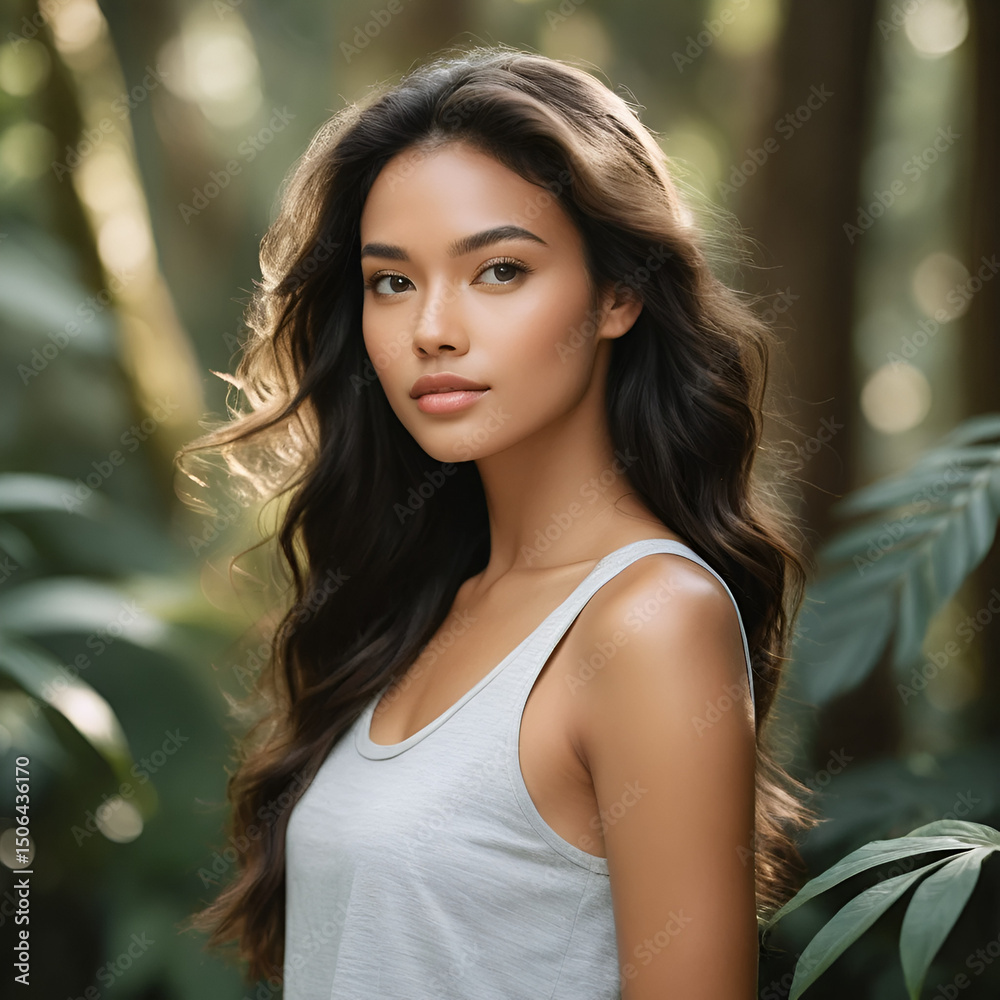 Fototapeta premium Portrayals of natural beauty at its most authentic