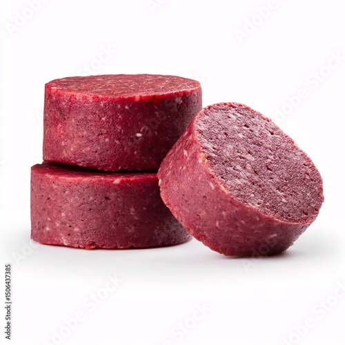 Fresh raw dog food made with organic meat, providing a healthy and balanced diet for your dog.