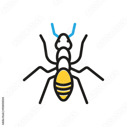 Multi color icon for ant