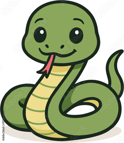 cute and funny snake