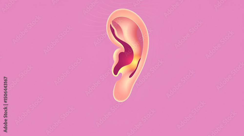 Obraz premium Epley maneuver right ear affected vector illustration