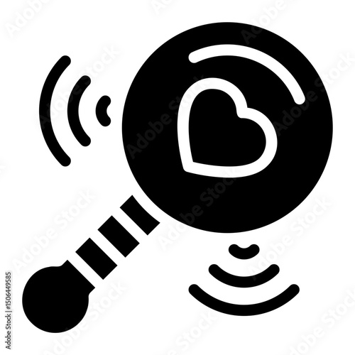 shaker glyph icon