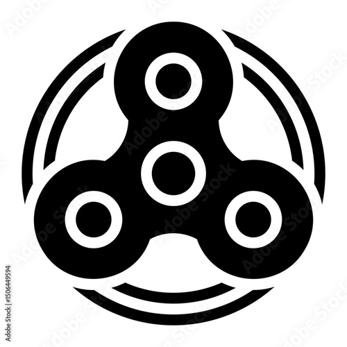 spinner glyph icon