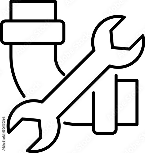 Broken Pipes for Graphic Design, Web Sites, Cards, Books, Articles