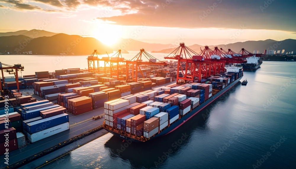 Obraz premium コンテナ