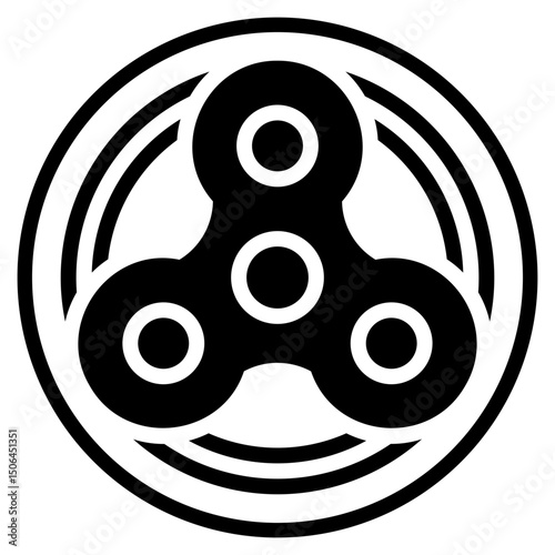 spinner glyph icon