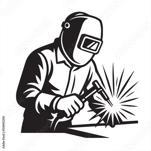 welder at work