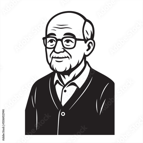 portrait of old man